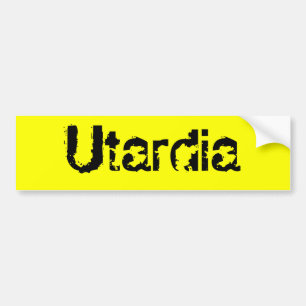 Utardia バンパーステッカー
