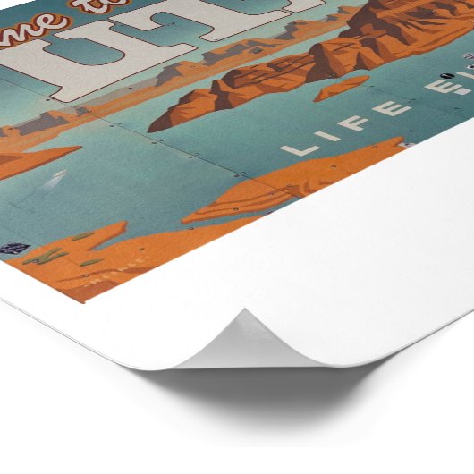 Utathへようこそ ポスター (角)