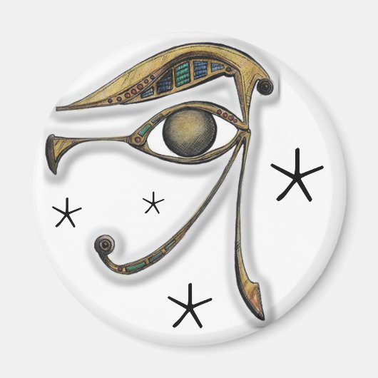 Utchat – 保護のamulet マグネット (正面)