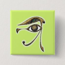 Utchat – 保護のamulet 缶バッジ