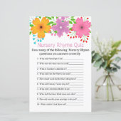 ute花с子供部屋韻クイズ赤ちゃんシャワーゲーム (スタンド正面)