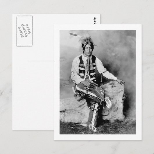 Ute Bridegroom, 1906 ポストカード (正面/裏面)