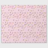 ute Pink & Orange Ombre Summer Wrapping Paper ラッピングペーパー (フラット)