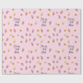 ute Pink & Orange Ombre Summer Wrapping Paper ラッピングペーパー (フラット)