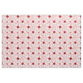 UterRoses -子宮のばら色の十字の繰り返しパターン ファブリック (ファットクウォーター)