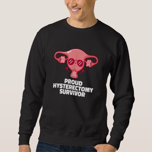 Uterus  Menopause Hysterectomy 1 スウェットシャツ (正面)