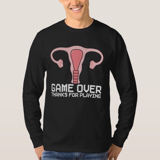 Uterus Support Hysterectomy Recovery Products Ovar Tシャツ (正面)