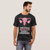 Uterus Support Hysterectomy Recovery Products Ovar Tシャツ (正面フル)