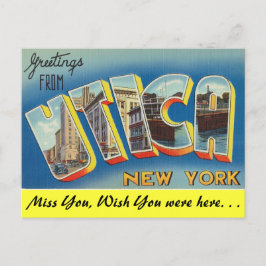 Uticaからの挨拶 ポストカード