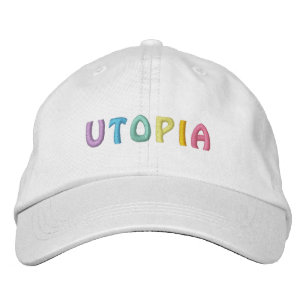 UTOPIAキャップ 刺繍入りキャップ