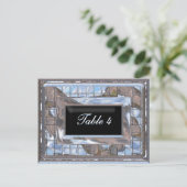 UTOPIAテーブル番号カード ポストカード (スタンド正面)