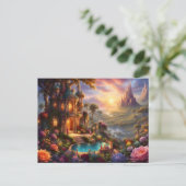 Utopische Welten zum träumen Kalenderbatt Nov.2024 案内ポストカード (スタンド正面)