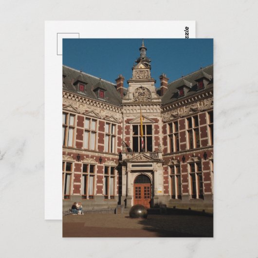 Utrechtのオランダアーキテクチクールャ ポストカード (正面/裏面)