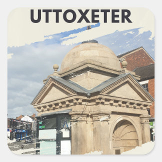 Uttoxeter - Dr.ジョンソンメモリアルキオスク スクエアシール
