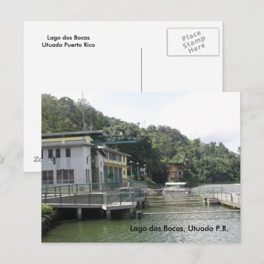 utuadosbocas2009 (12)、Lago dos Bocas、Utuado... ポストカード (正面/裏面)