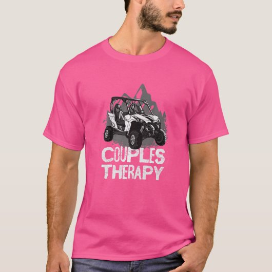 UTVサイドバイサイドカップルセラピー3 Tシャツ (正面)
