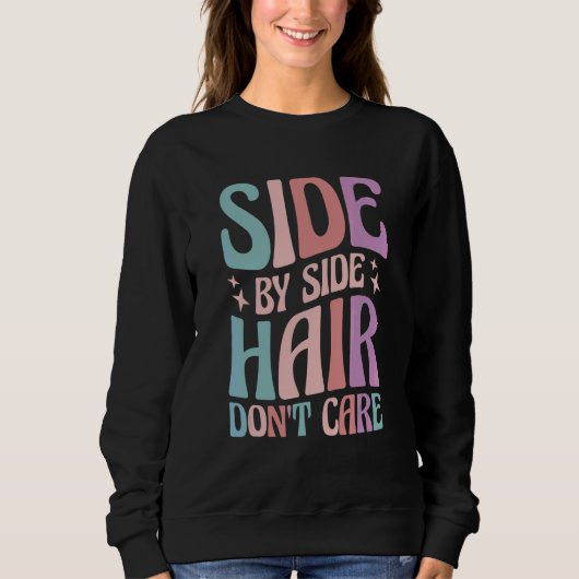 Utv 仲良くやろう Hair Don't Care 2 スウェットシャツ (正面)