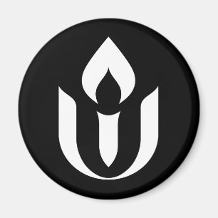 UUの白い聖餐杯の記号冷却装置磁石 マグネット