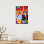 UUフレーミングアリスプリント ポスター (キッチン)