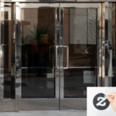 UU炎のアリスステンドグラス ウィンドウサイン (オフィスドア)