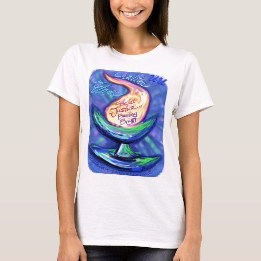 UU Chalice.jpg Tシャツ (正面)