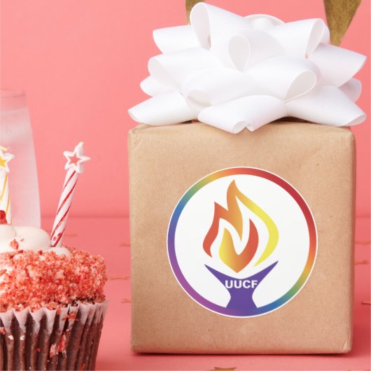 UUCF Sticker ラウンドシール (パーティー)