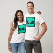 Uuh - ウヌンヘキシウム 化学元素周期表 tシャツ (ユニセックス)
