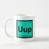 Uup - ウヌンペンチウム 化学元素周期表 コーヒーマグカップ (左)