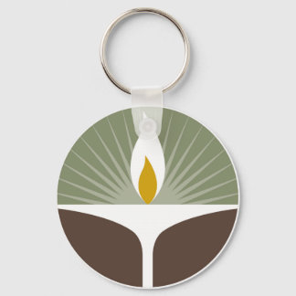 UURockfordロゴ付きキーチェーン キーホルダー