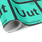 Uut - Ununtrium Chemistry周期表要素 ラッピングペーパー (ロールコーナー)