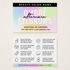 UVグロスレインボーグラデーションパウダーブローズアフターケア