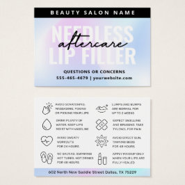 UV光沢ホログラフィック針唇フィラ気にーカード