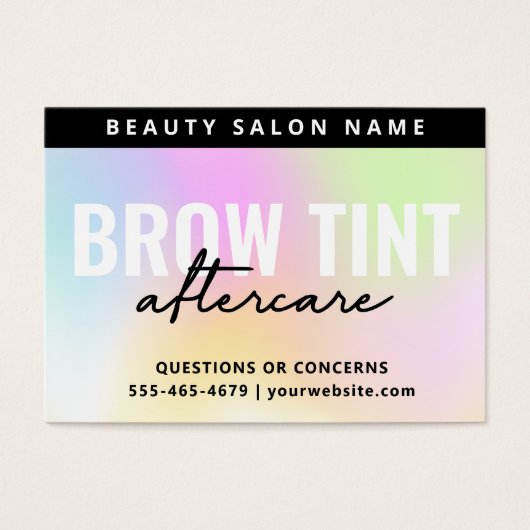 UV光沢虹眉色淡彩アフターケア (正面)