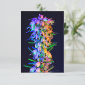 UV紫外線フラワーグリーティングカード (スタンド正面)