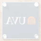 UVA ガラスコースター (裏面)