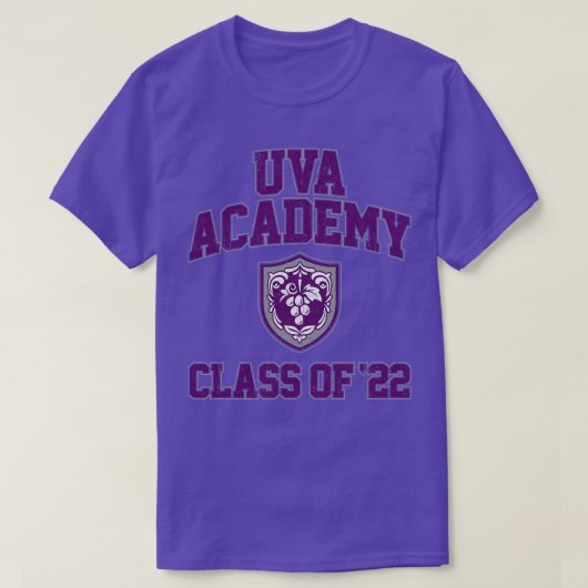 Uva Academyクラス22バリアント Tシャツ (デザイン正面)