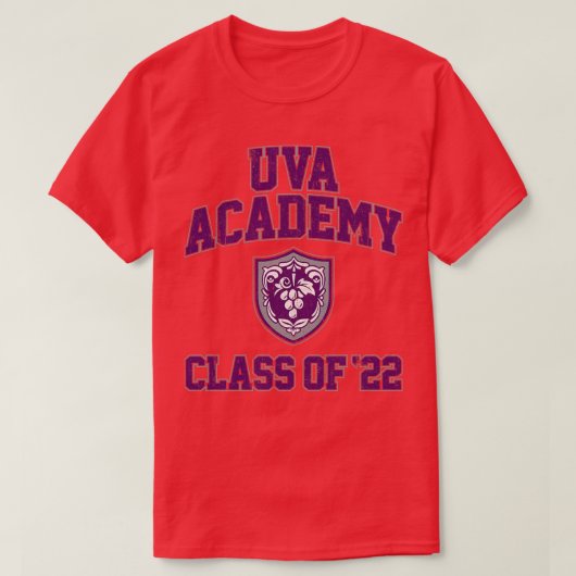 Uva Academyクラス22バリアント Tシャツ (デザイン正面)