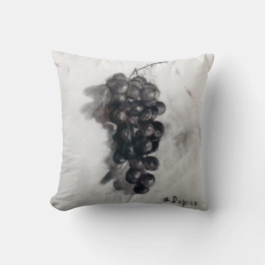 Uvas/Grapes クッション (正面)