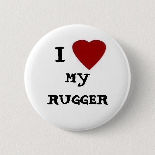 UWマディソンの女性のラグビー 缶バッジ (正面)