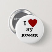 UWマディソンの女性のラグビー 缶バッジ (正面&裏面)