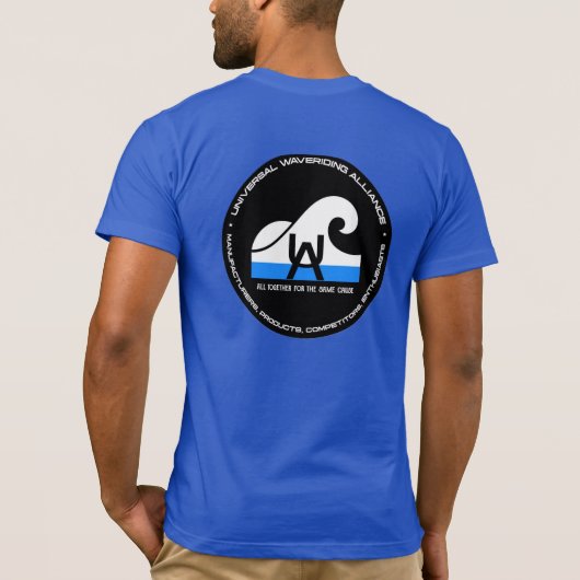 UWAロゴTシャツ Tシャツ (裏面)