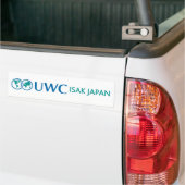 UWC ISAKジャパンバンパーステッカー バンパーステッカー (トラック上)