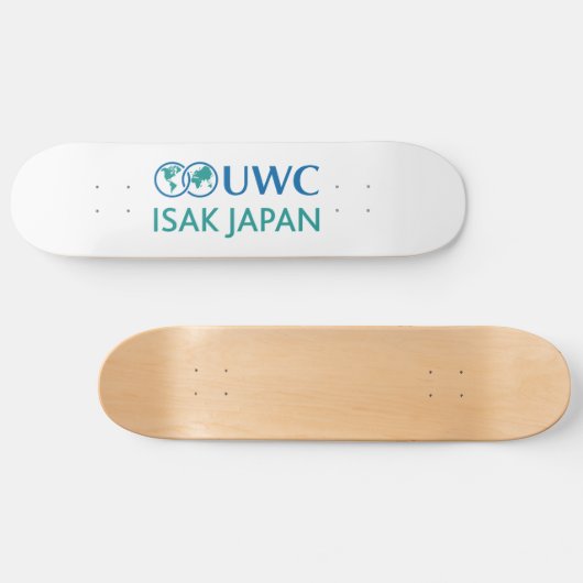 UWC ISAK日本限定版スケートボード スケートボード (横)