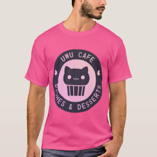 UwU カフェ Tシャツ