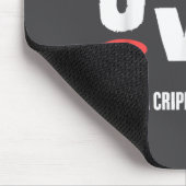 Uwu I Have Crippling Depression Mental Health Awar マウスパッド (コーナー)