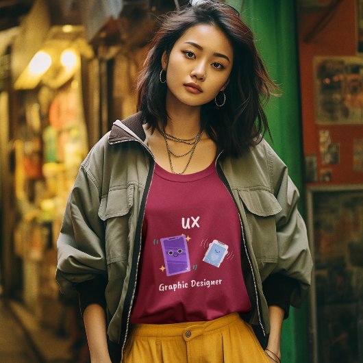 Uxグラフィックデザイン Tシャツ
