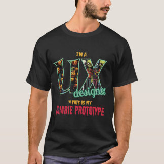 UXデザイナーハロウィーンユーモア Tシャツ