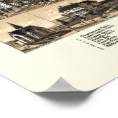 Uxbridge, MAパノラママップ – 1880 ポスター (角)