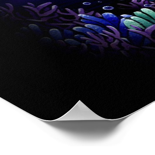 "Uxia" Midnight Mermaid ポスター (角)