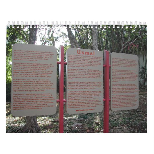 Uxmal カレンダー (カバー)